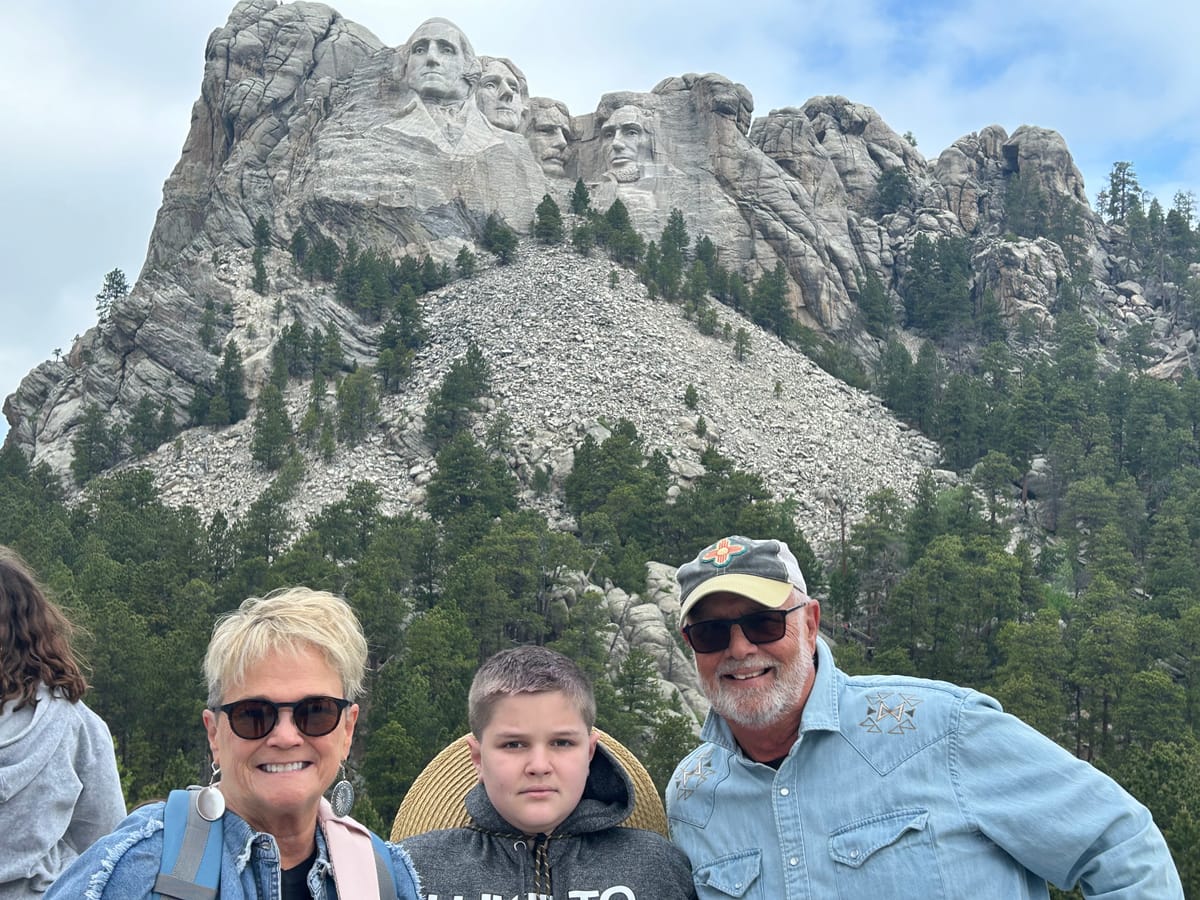 Black Hills, Day 2: Yes, we are typical tourists! :)