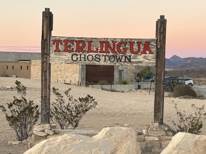 Howdy, from Terlingua, Texas!